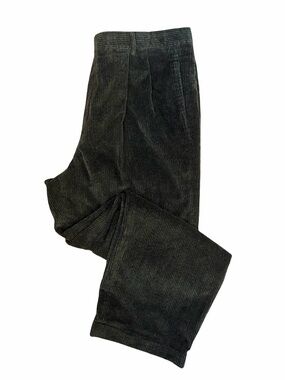 Vintage Patrick James | Corduroy Pleated Trousers